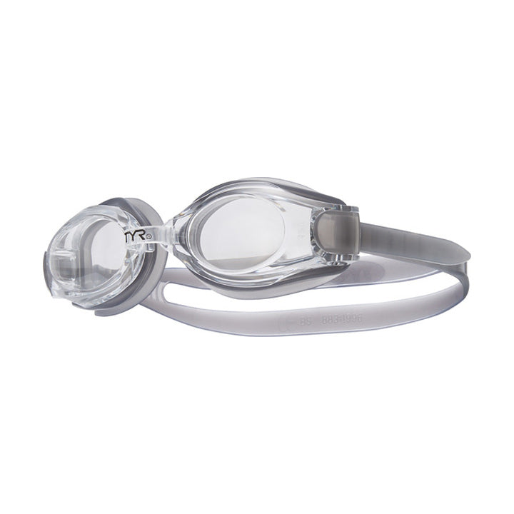 swim goggles with corrective lenses TYR Corrective Optical Swim Goggles Smoke -5.0