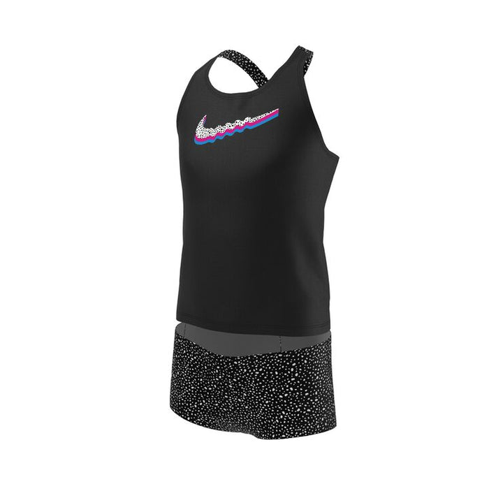 Nike Girls Water Dots Crossback Tankini Set