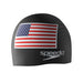 American Flag Swim Cap