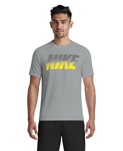 Nike Men's Swim Hydroguard Dip Dye Dri-FIT UV Short Sleeve Top