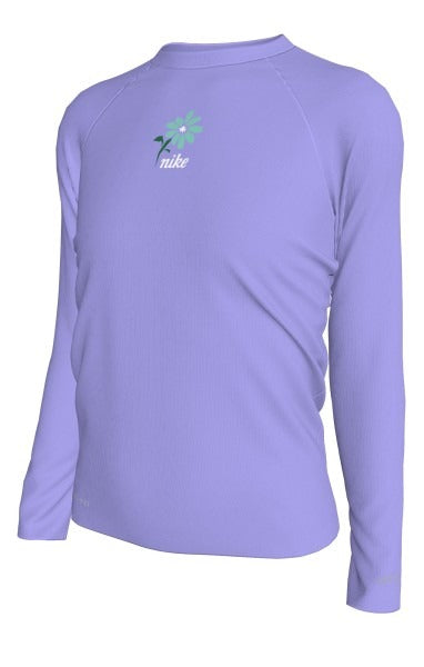 Nike Big Girls' Hydroguard Long Sleeve Swim Top