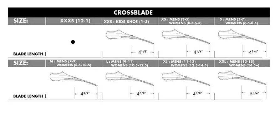 Tyr Crossblade Training Swim Fins 2.0
