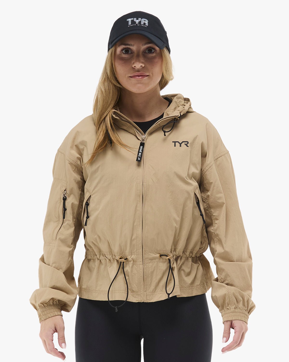 TYR Women's Full Zip Windbreaker