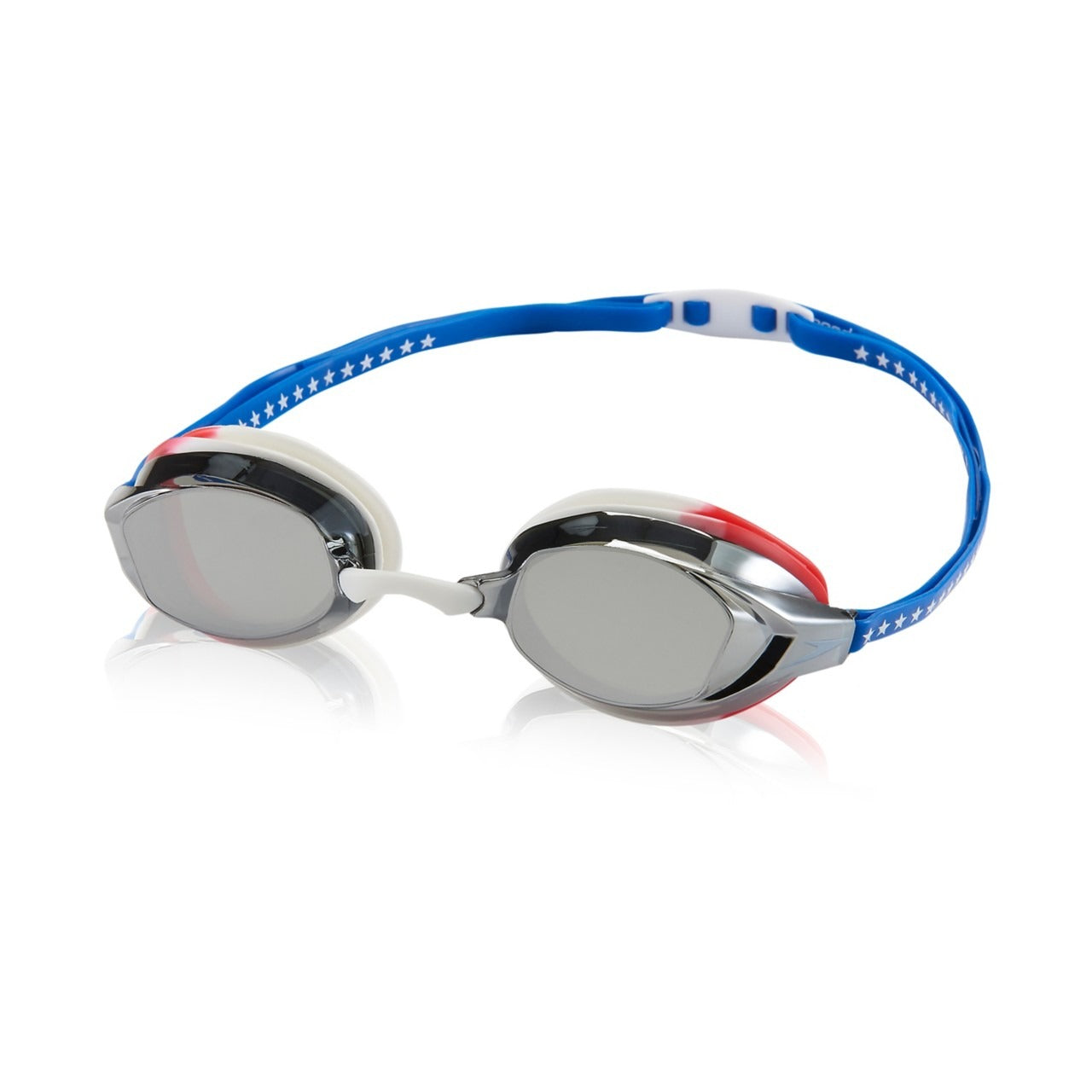 new swimming goggles Speedo Vanquisher EV Mirrored Swim Goggles, Red