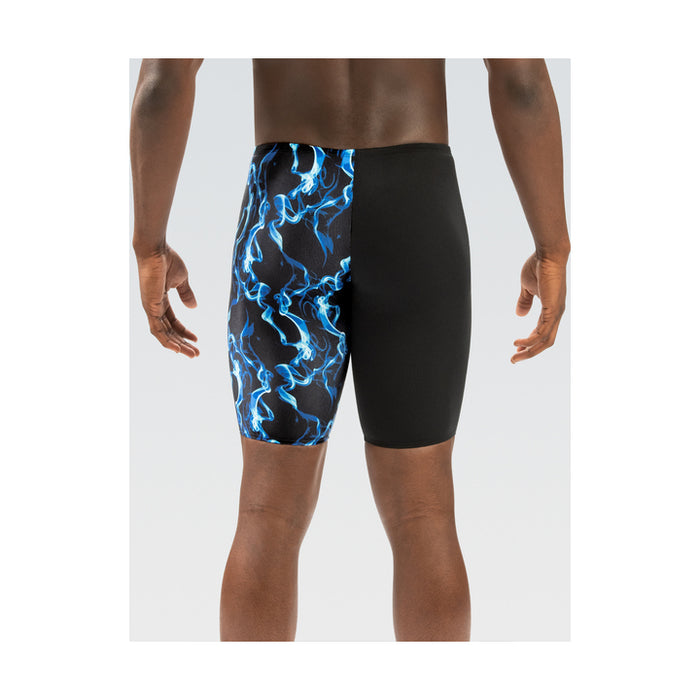 Reliance Men's Printed Vapor Blue and Color Blocked Leg Jammer