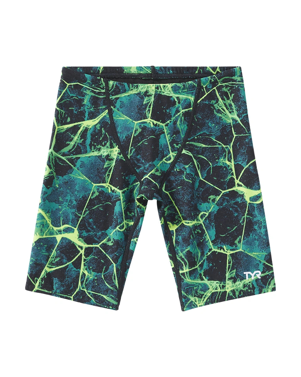 TYR Durafast One Jammer Badehose Für Jungen – Chlorbeständig, UPF 50+, 4-Wege-Stretch, 1er Pack