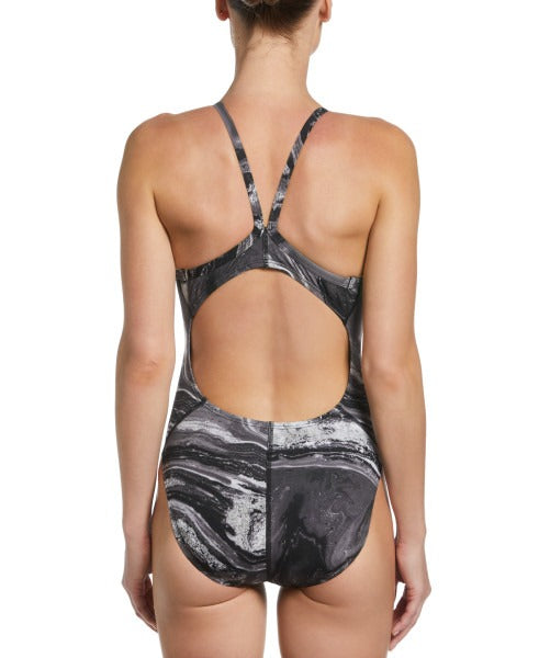 Nike Hydrastrong Crystal Wave Racerback One Piece
