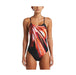 Nike Space Highway Cut Out One Piece Swimsuit