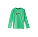 Nike Boys' Heather Long Sleeve Hydroguard Swim Top