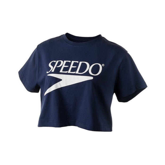 Speedo Vintage Logo Crop Tee