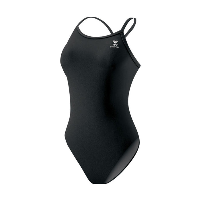 Tyr Solid Polyester Female Youth