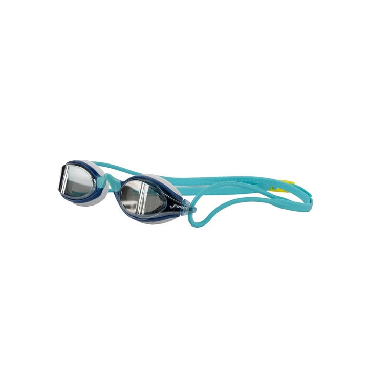 low profile swimming goggles Finis Circuit 2 Goggles Silver Mirror