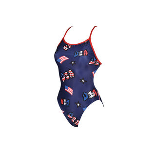 Arena Graffiti Usa Booster Back One Piece Suit