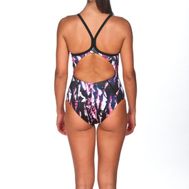 Arena Women's One Piece Swimsuit PAINTED  Competition Swimsuits  Arena