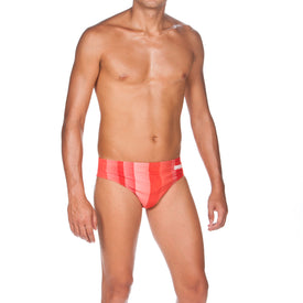 Arena Brief BLENDED STRIPE  Swimming Briefs for Men  Arena
