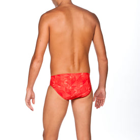 Arena Men's Origami Front Lining Swim Brief  Swimming Briefs for Men  Arena