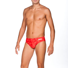 Arena Men's Origami Front Lining Swim Brief  Swimming Briefs for Men  Arena