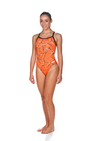 Arena Water Challenge Back One Piece Swimsuit  One Piece Swimsuits  Arena