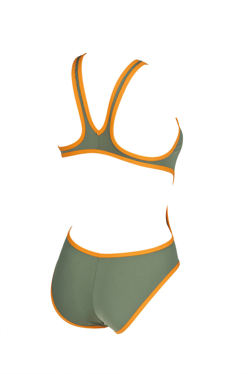 Women's Arena One Biglogo One Piece Swimsuit - Open-Back