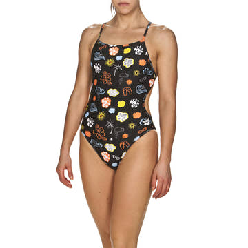 Arena Swimsuit TROPICAL STORM  Competition Swimsuits  Arena