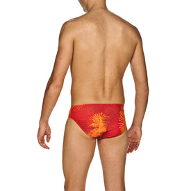 Arena Men's Palm Forest Front Lining Swim Brief  Swimming Briefs for Men  Arena