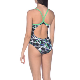 Arena W Power Triangle Light Drop One Piece  Competition Swimsuits  Arena