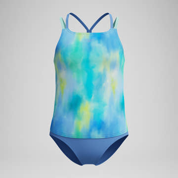 Speedo Two-Piece Swimsuit Tankini for Girls