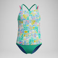 Speedo Two-Piece Swimsuit Tankini for Girls  Girls Tankini  Speedo