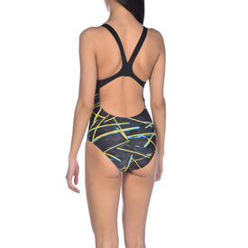 Arena W Light Beams Swim Pro Back One Piece  One Piece Swimsuits  Arena