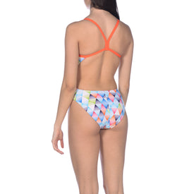 Arena W Linear Triangle Challenge Back One Piece  One Piece Swimsuits  Arena
