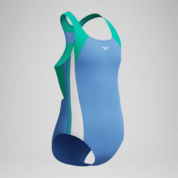 Speedo Girls Infinity Splice One Piece Swimsuit