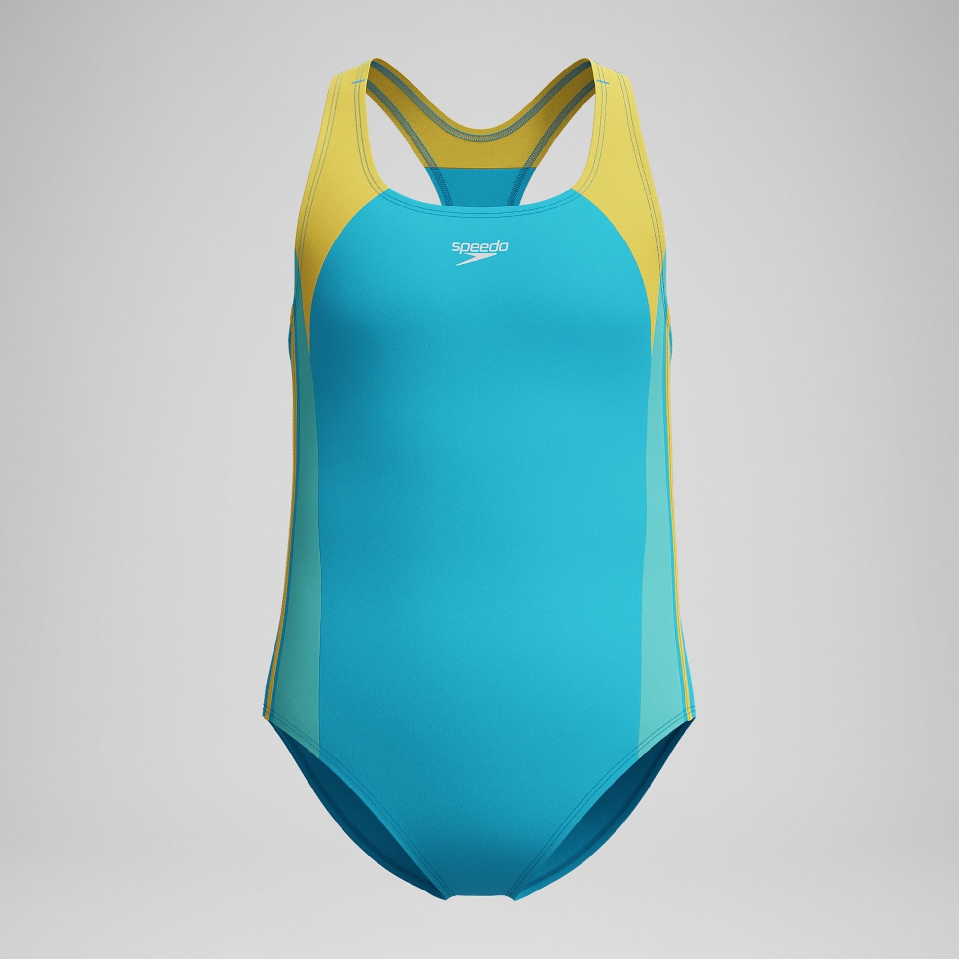 Speedo Girls Infinity Splice One Piece Swimsuit  Girls One Piece  Speedo