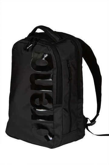 Arena Backpack Fast Urban 3.0 All Black  Swimming Backpacks  Arena