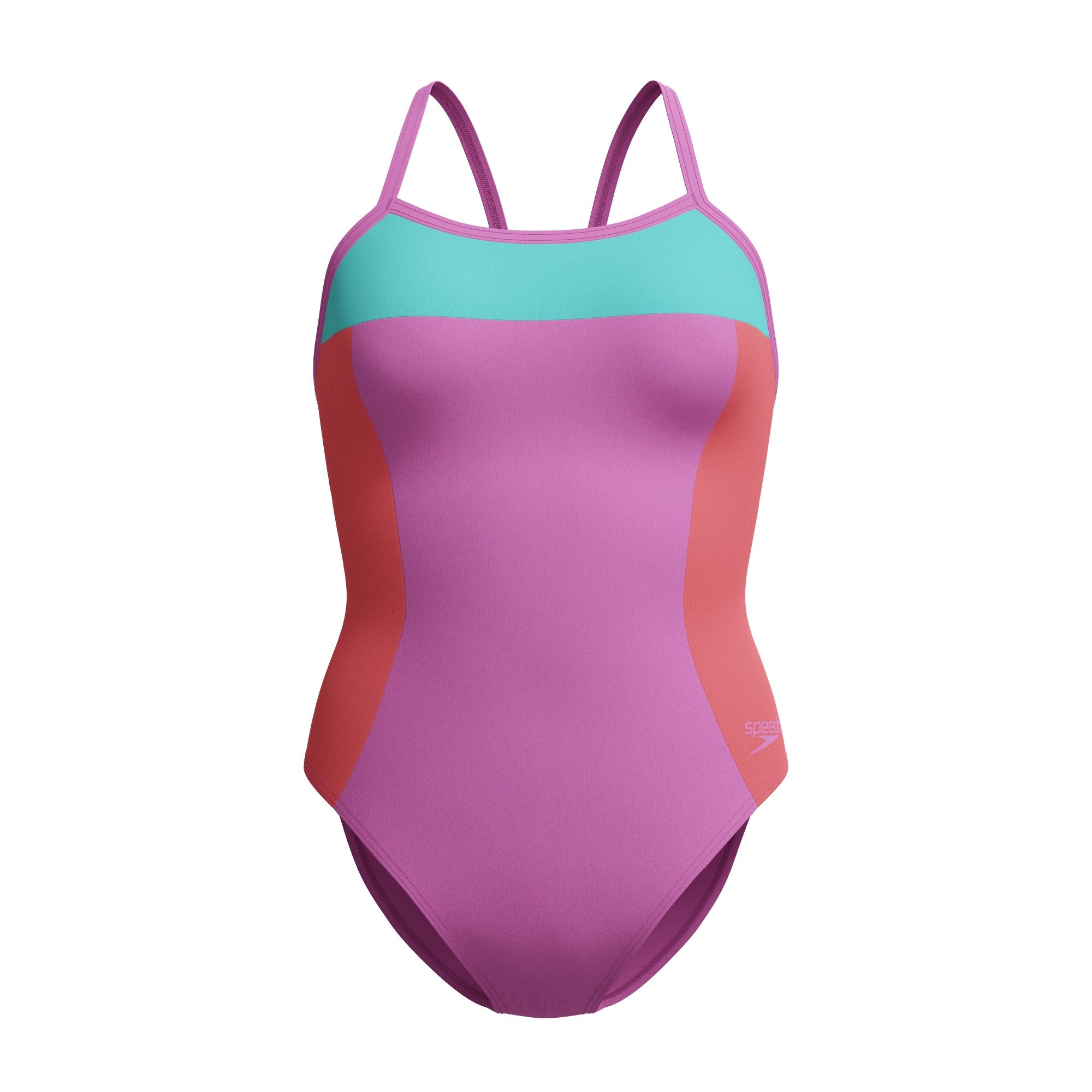 Speedo Women's Colorblock Propel Back 1Pc Swimsuit