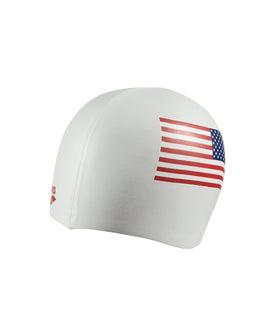 Arena Silicone Swim Cap USA  Swim Caps  Arena