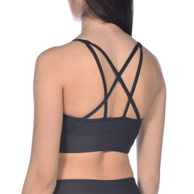 Arena Women Gym Bra Top Cross Straps US  Women's Activewear  Arena
