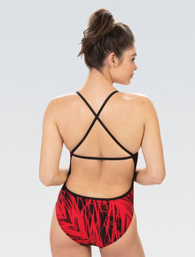 Dolfin Graphlite Women's Fury Cross Back One Piece  One Piece Swimsuits  Dolfin