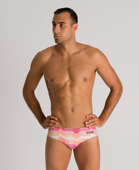 Arena Brief Multicolor Tripes  Competition Swimsuits  Arena