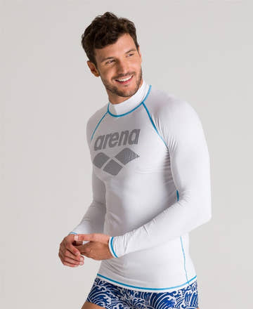 Arena Man Rash Vest L/S  Swim T-shirts  Arena