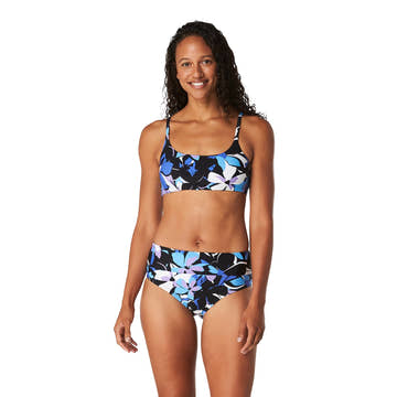 Speedo Women's High Waist Bikini Bottom  Bikini Bottom  Speedo