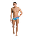 Arena Men's Pandas Reversible Low Waist Short  Swimming Briefs for Men  Arena