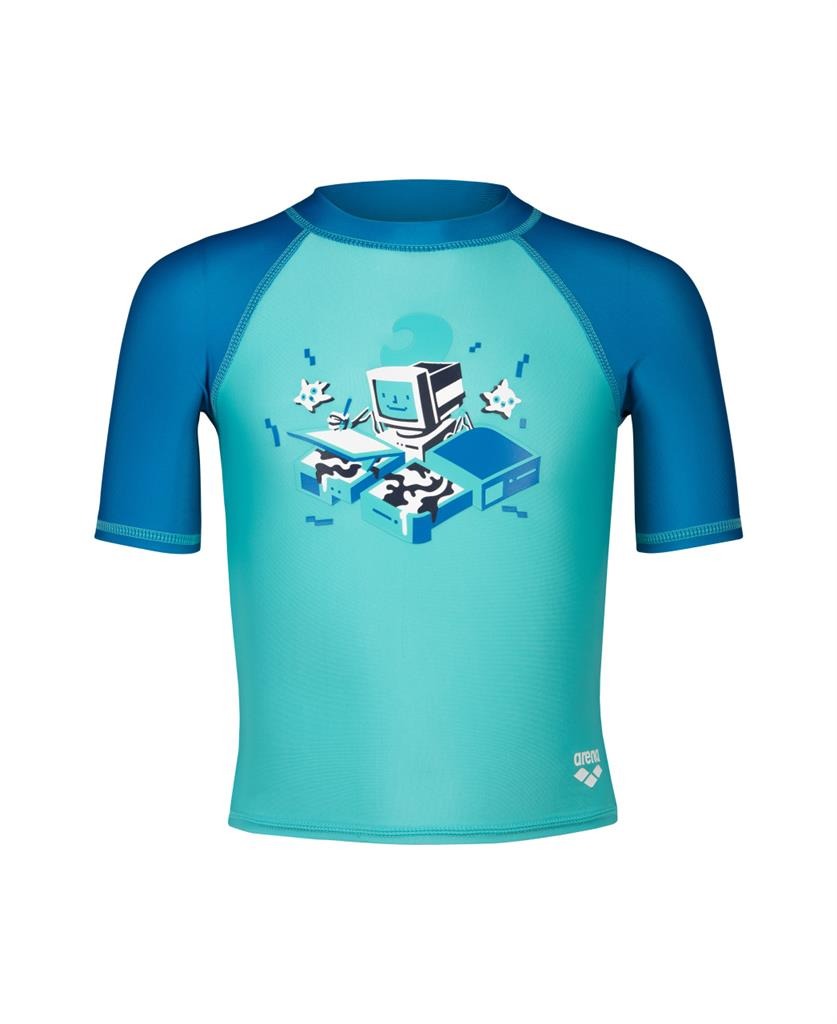 Arena Friends Kids Short-Sleeve UV Protection Shirt  Kids Swimwear  Arena