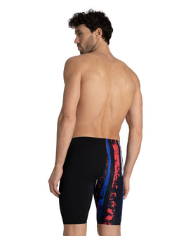 Arena Man Team Painted Stripes Jammer  Swim Jammers  Arena