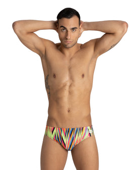 Arena M Speed Stripes Brief  Swimming Briefs for Men  Arena