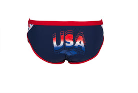 Arena Men's Mark Spitz Serigraphy Brief  Competition Swimsuits  Arena