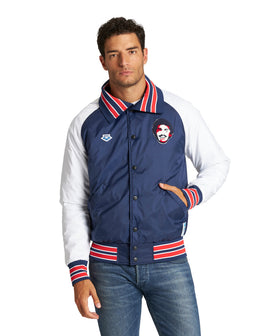Arena Men's Mark Spitz Bomber Jacket  Jacket  Arena