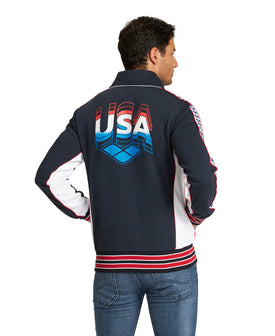 Arena Men's Mark Spitz Front Zip Jacket  Jacket  Arena