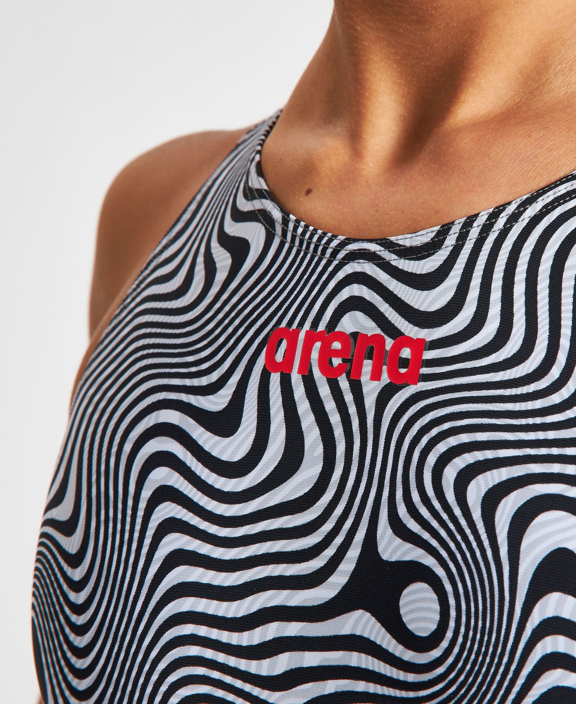 Arena Women's Powerskin ST 2.0 Map-Illusion LE Open Back Racing Swimsuit  Technical One Piece  Arena