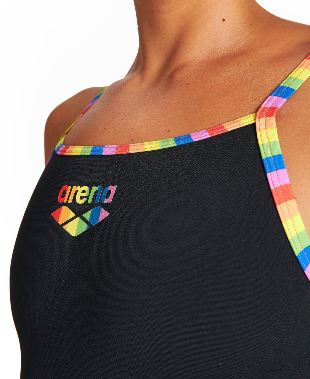 Arena Swimsuit Women's Pride Logo Superfly Back