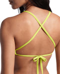 Arena Women Team Swim Top Tie Back Solid  Bikini Top  Arena